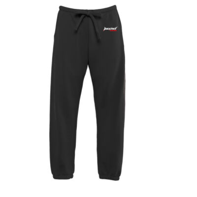 Two Blown Bucks Women's Black Sueded Sweatpants Thumbnail