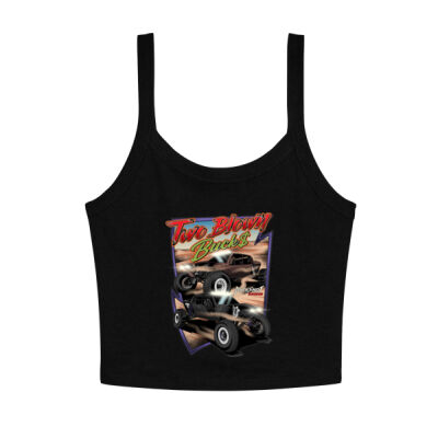 Two Blown Bucks Women's Black Strap Tank Thumbnail