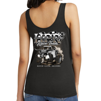 HPR Race Team Women's Black V Neck Tank Thumbnail