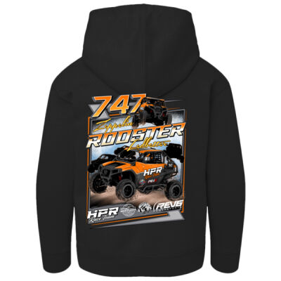 Youth Standard Zeppelin Ledbetter Rooster 4 Black Hooded Sweatshirt Thumbnail