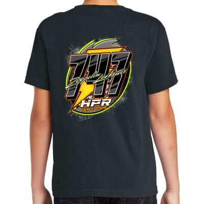 Youth Premium Heavyweight 747 Zeppelin Black tee Thumbnail