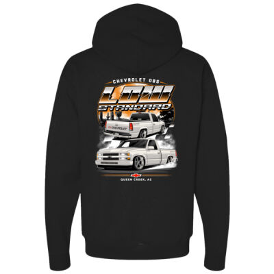 Standard Low Standard Black Hooded Sweatshirt  Thumbnail