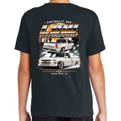 Youth Premium Heavyweight Low Standard Black Tee Thumbnail