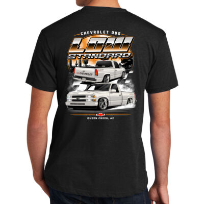 Men's Standard Lightweight Low Standard Black Tee Thumbnail
