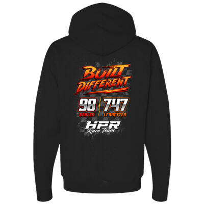 Standard Built Different Black Hooded Sweatshirt Thumbnail