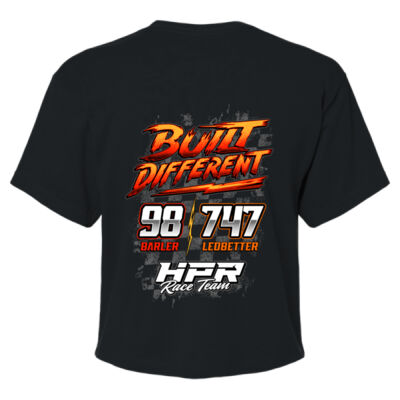 Built Different Black Crop Top Thumbnail