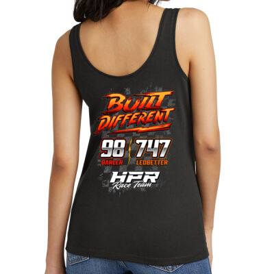 Built Different Black V Neck Tank  Thumbnail