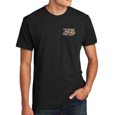 Men's Standard Lightweight Queen Creek High School Black Tee Thumbnail