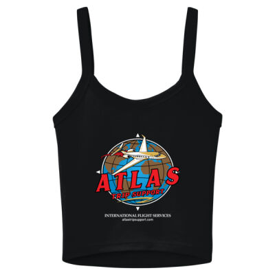 Atlas Trip Support Black Strap Tank Thumbnail